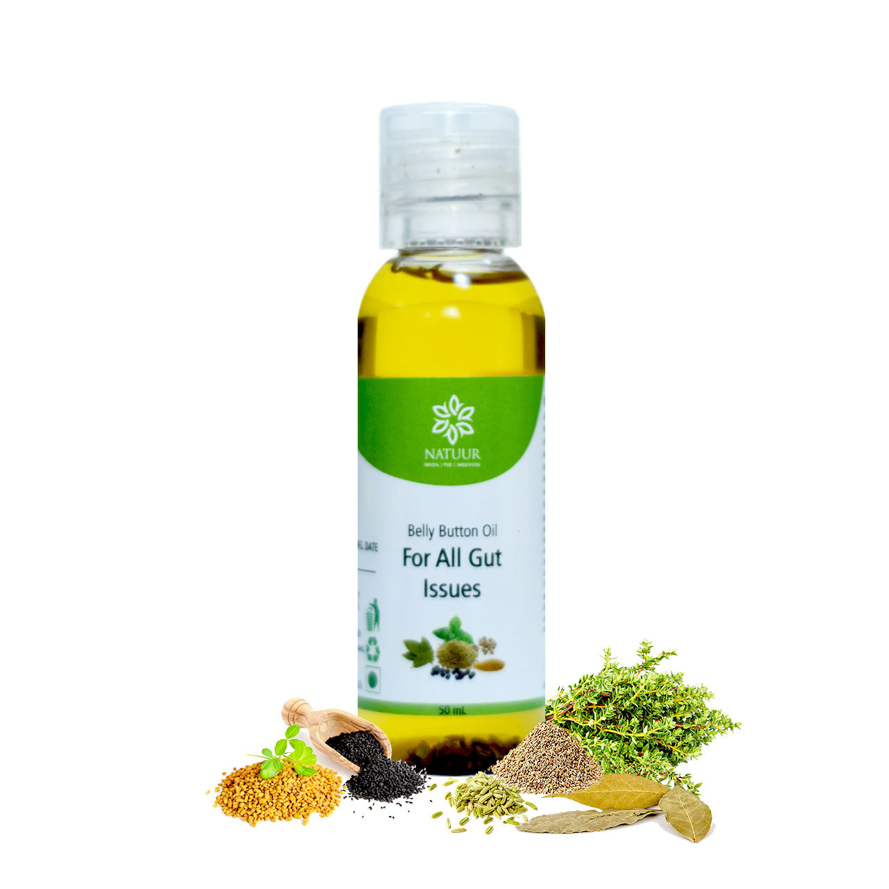 Belly Button Oil for All Gut Issues oil(50ml) – Wellcure Shopping