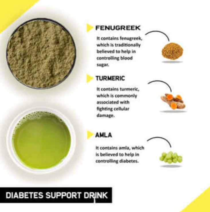 Diabetes Support Drink Mix - To Support with Sugar Levels