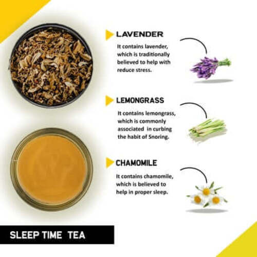 Sleep Tea (1 Month Pack | 30 Tea Bags) - Helps with Insomnia- Sleep Time Tea