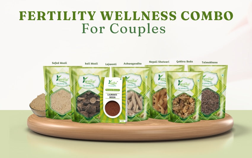 Couple Fertility Boosting Herbs Wellness Combo