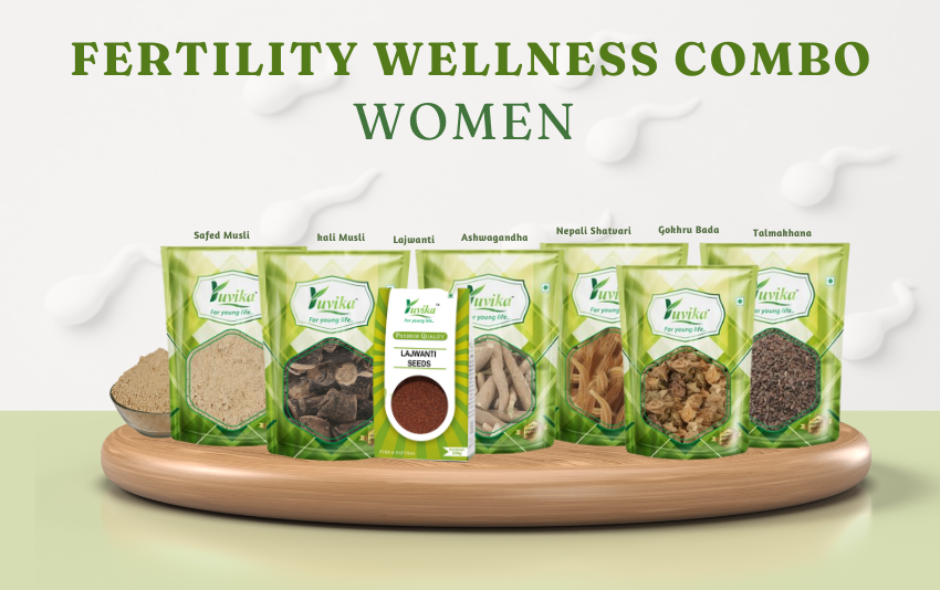 Women Fertility Boosting Herbs Wellness Combo