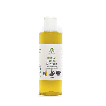 Natuur Mustard hair oil - Neem and Ratanjot 200ml