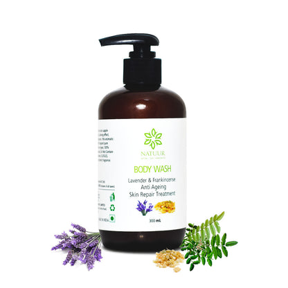 Body Wash - Lavender & Frankincense- Anti Ageing Skin Repair treatment