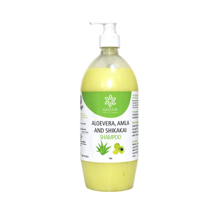 Aloe Vera Amla Shikakai Shampoo - Smoothening 1000 ml