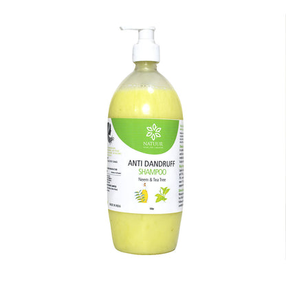 Aloe Vera Shampoo - Neem and Tea Tree - Anti Danfruff 1000 ml