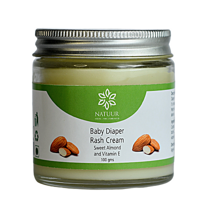Baby Diaper Rash Cream- Sweet Almond & Vitamin E