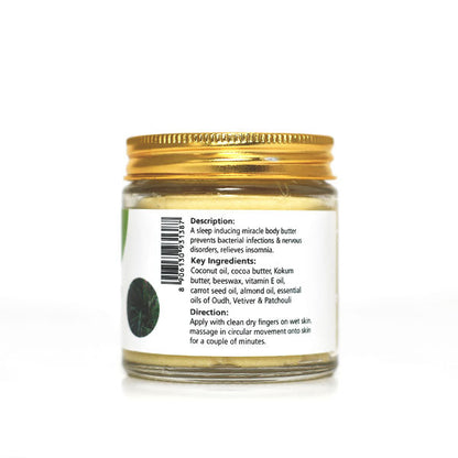 Body Butter - Apricot & Patchouli- Anti Inflammatory skin protection