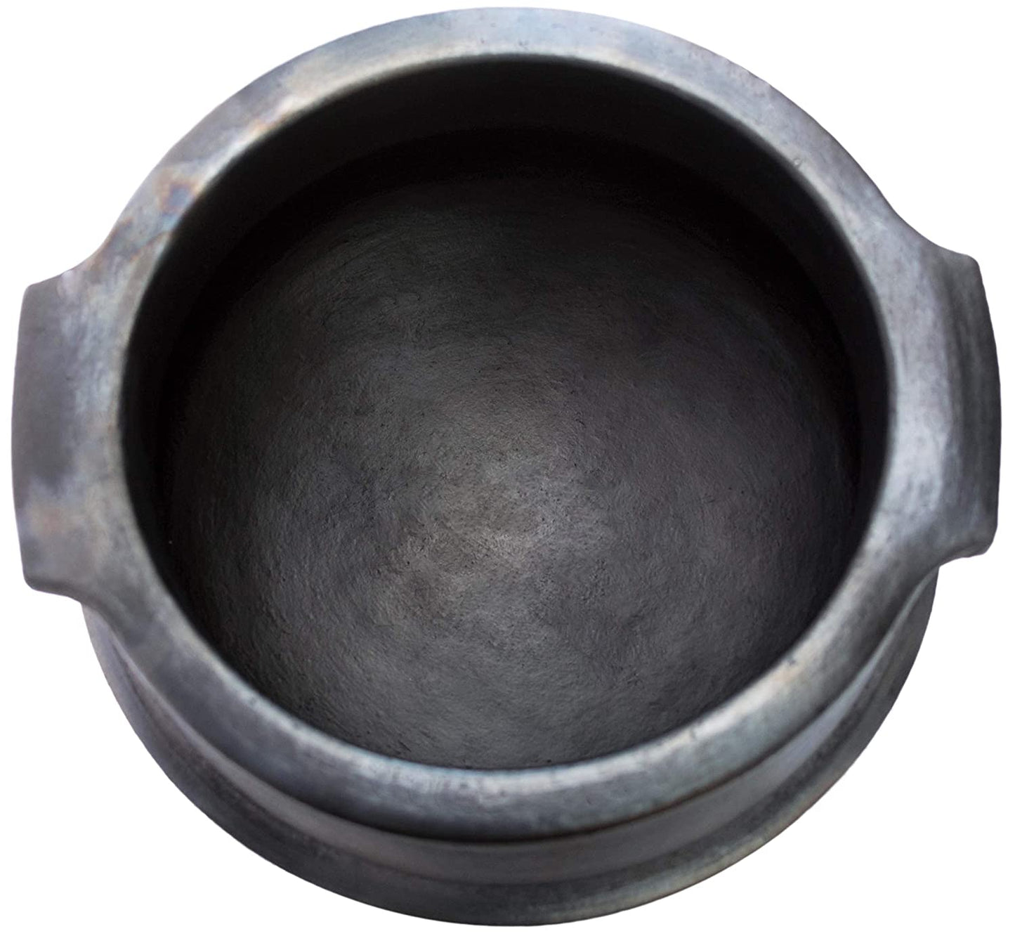 Black Handi with Handle and Lid 1 Litre