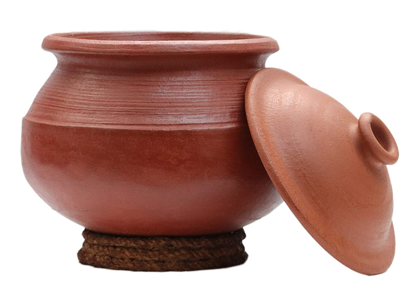 Red Clay Handi with Lid 3 Litre
