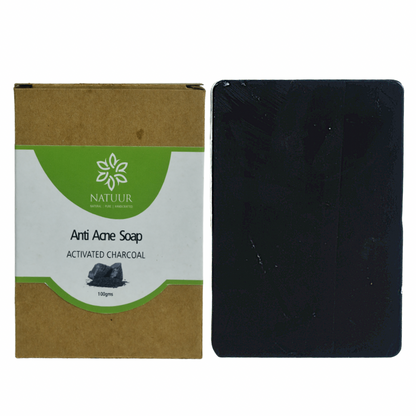 Activated Charcoal Anti Acne Soap Lemon & Ginger- 100g