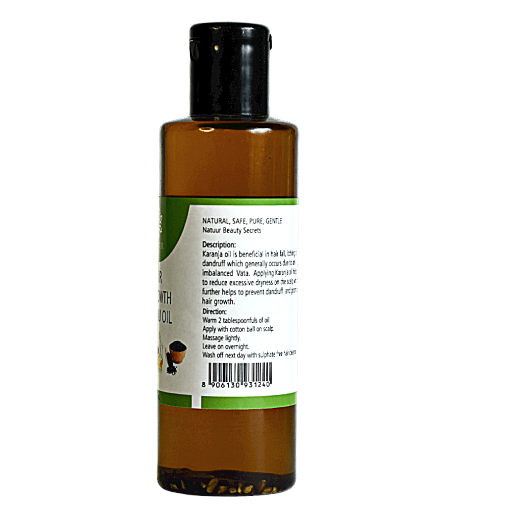 Natuur Karanj hair oil - Hair Regrowth 200 ml