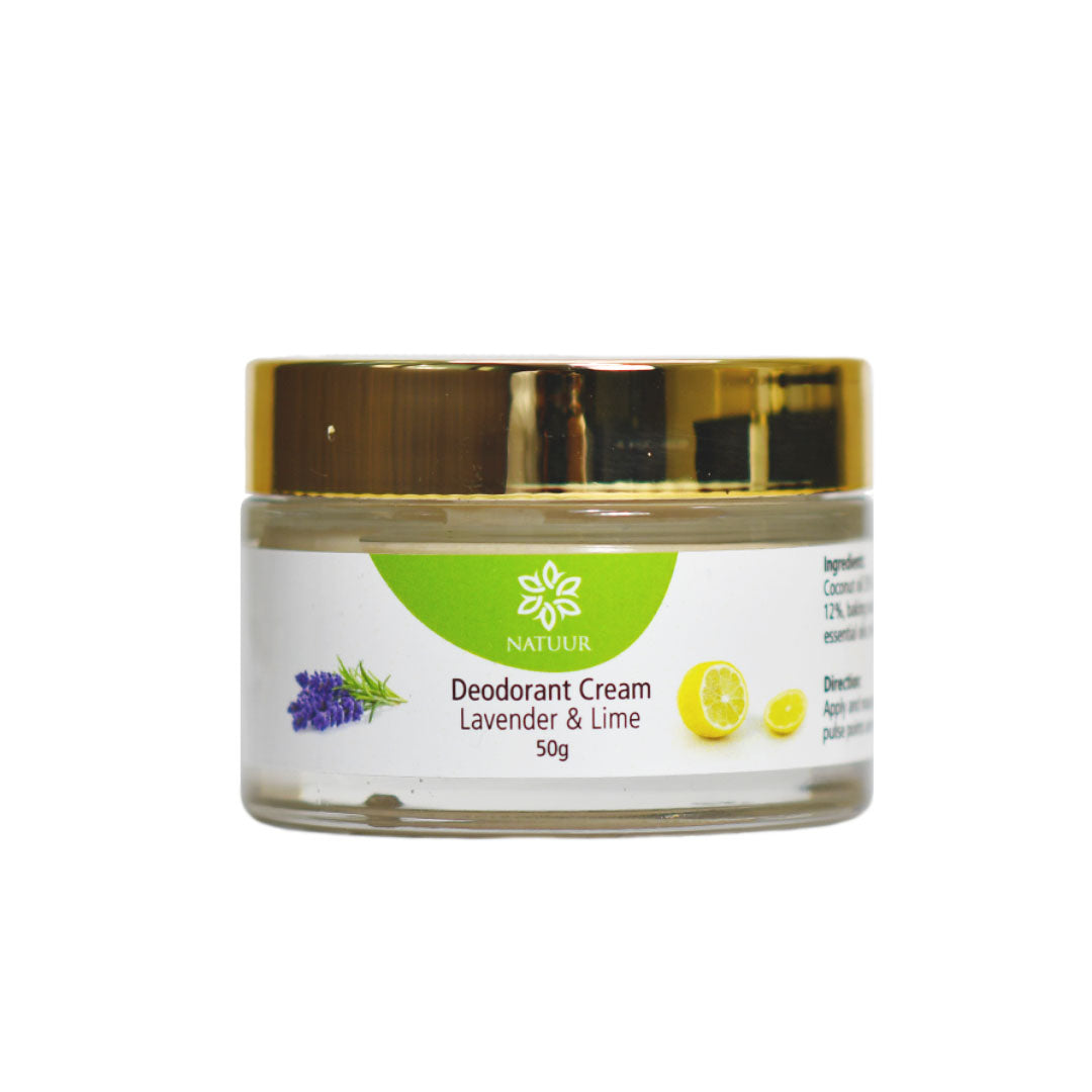 Deodorant Cream Lavender & Lime -50 Gm