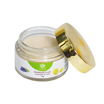 Deodorant Cream Lavender & Lime -50 Gm