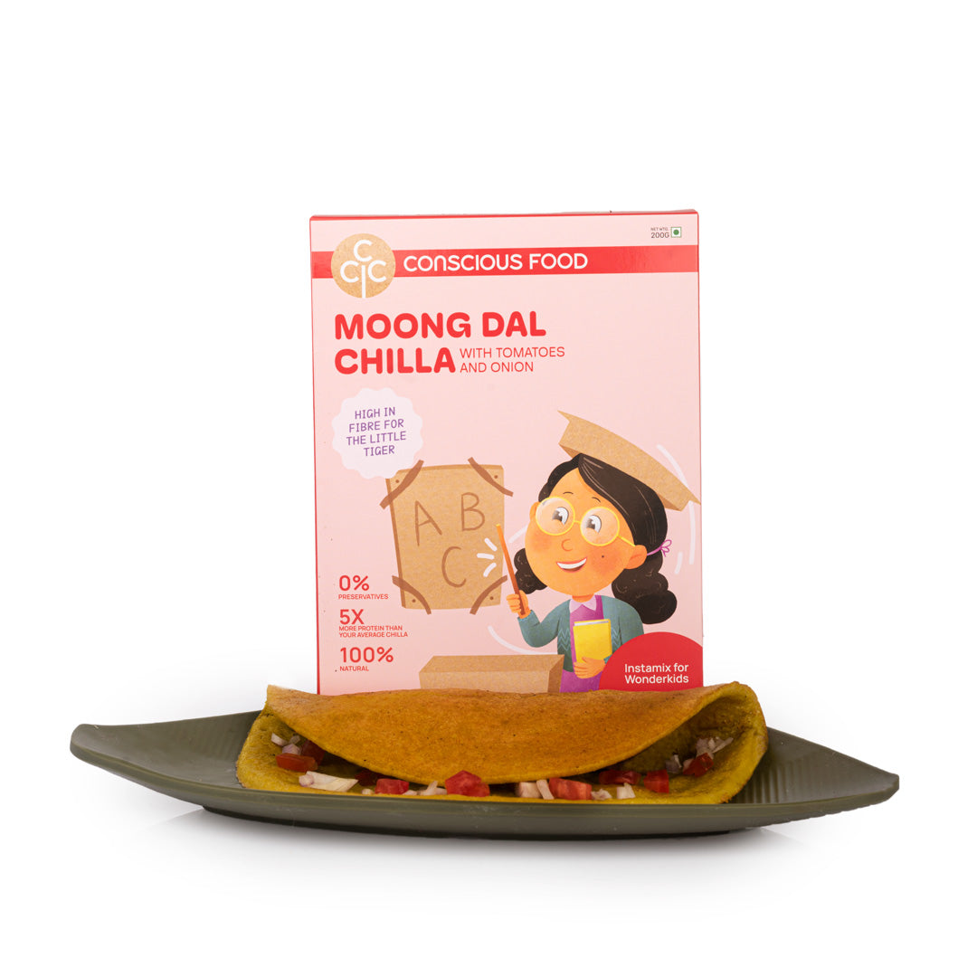 Moong Dal Chilla Mix | 200g | Infused with Tomato and Onions |