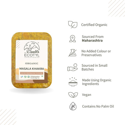 Organic Masala Khakra ( 200 g )