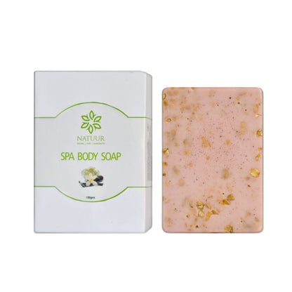 Spa Soap - Kaolin Clay, Oats, Rose and Vanilla