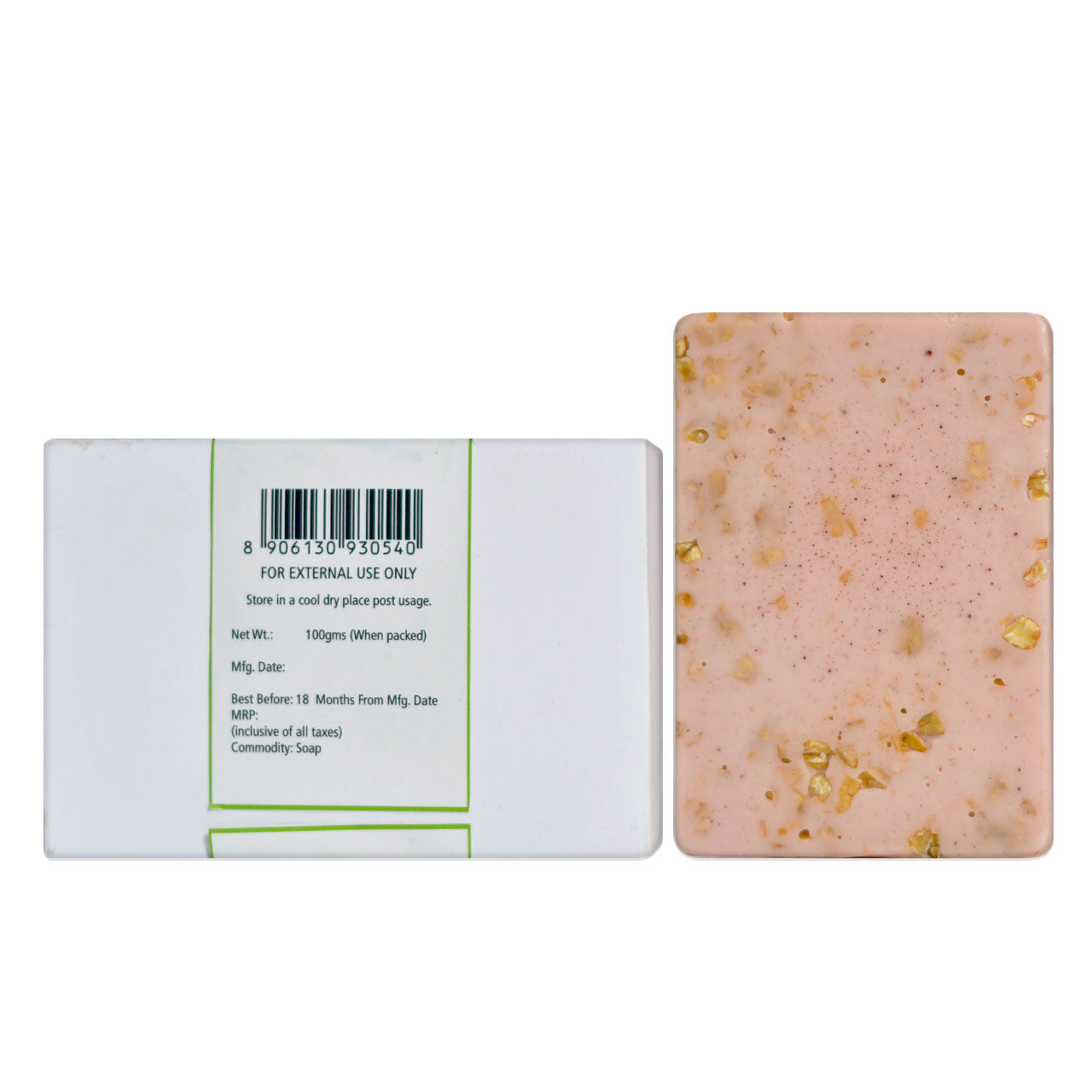 Spa Soap - Kaolin Clay, Oats, Rose and Vanilla