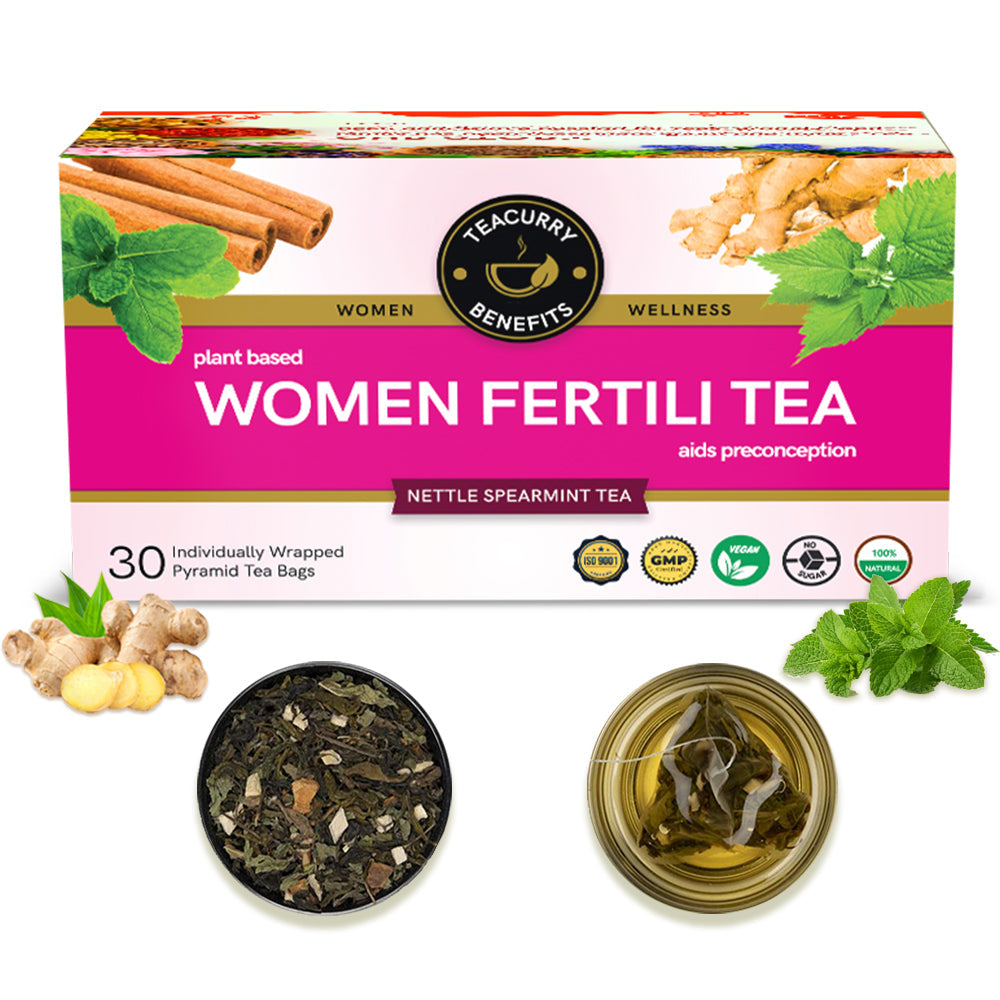 Fertility Tea For Women (1 Month Pack | 30 Tea Bags) - Women Fertility Tea