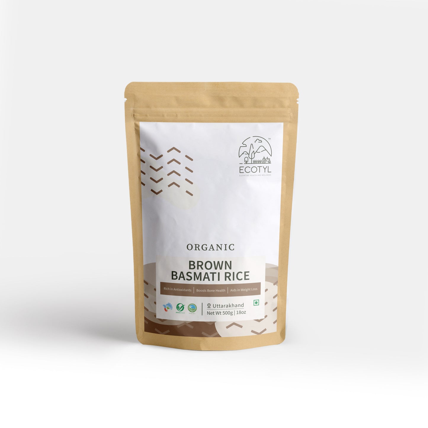 Organic Brown Basmati Rice ( 500 g )