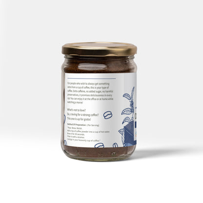 Organic Black Coffee Powder (jar) - 200 g
