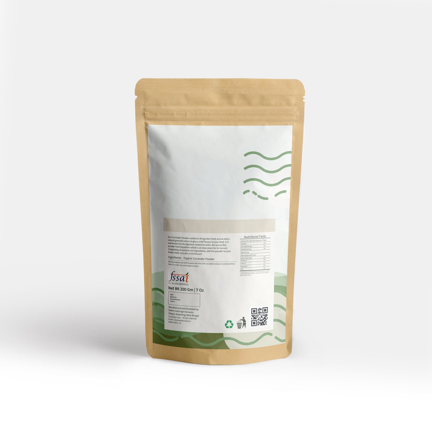 Organic Coriander Powder ( 200 g )