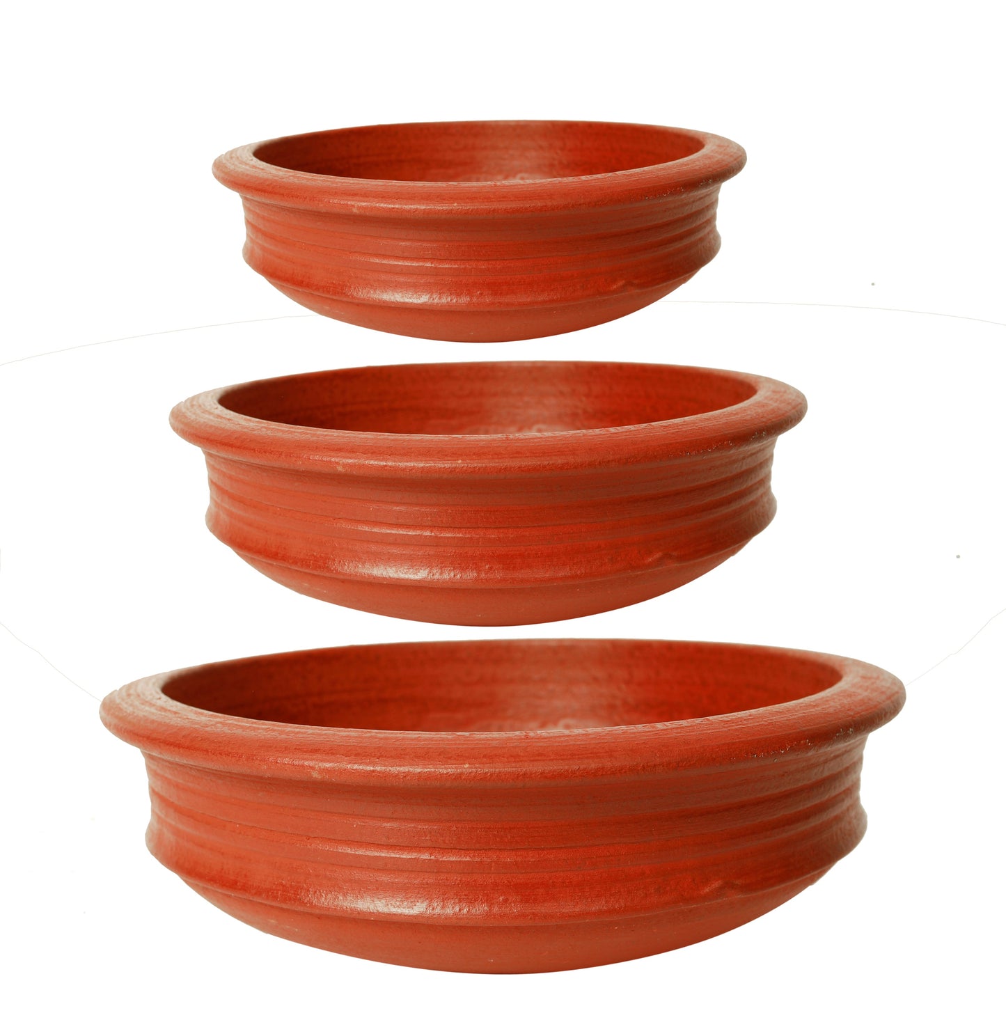 Red Clay Pot Set (1,2,3)