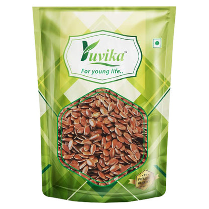 Flax Seed - Alsi - Linum Usitatissimum - 400 Gms