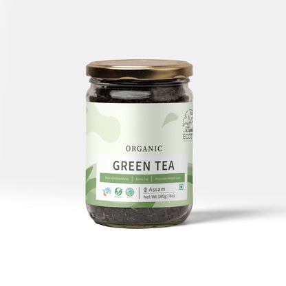 Organic Assam Green Tea ( 180 g )