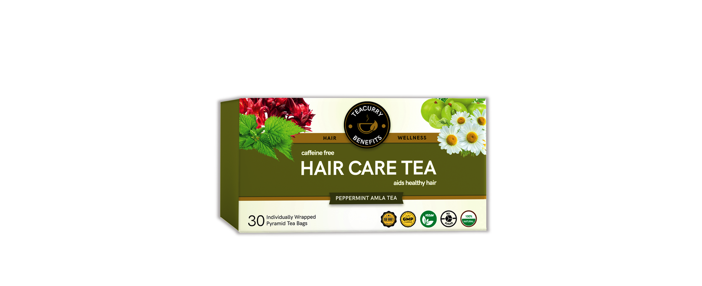 Hair Care Tea (1 Month Pack | 30 Tea Bags) - Helps with Hair Growth