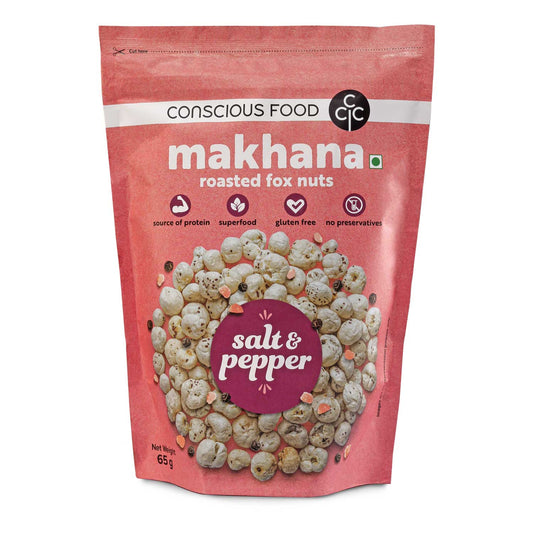 Makhana - Salt & Pepper 65g