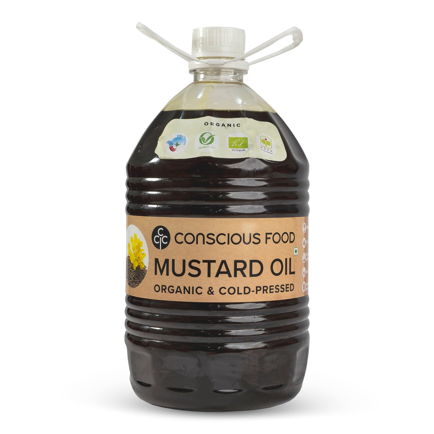 Cold-pressed Mustard Oil 5 Ltr