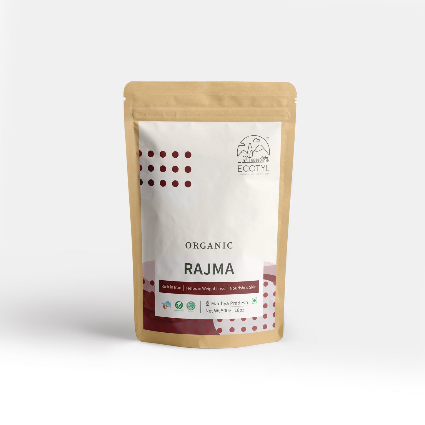 Organic Rajma (Red) - 500 g