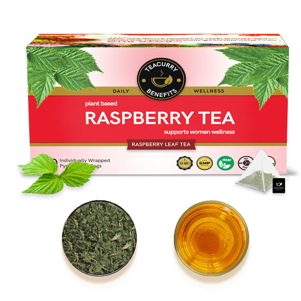 Raspberry Leaf Tea (1 Month Pack | 30 Tea Bags) - Helps with Period health