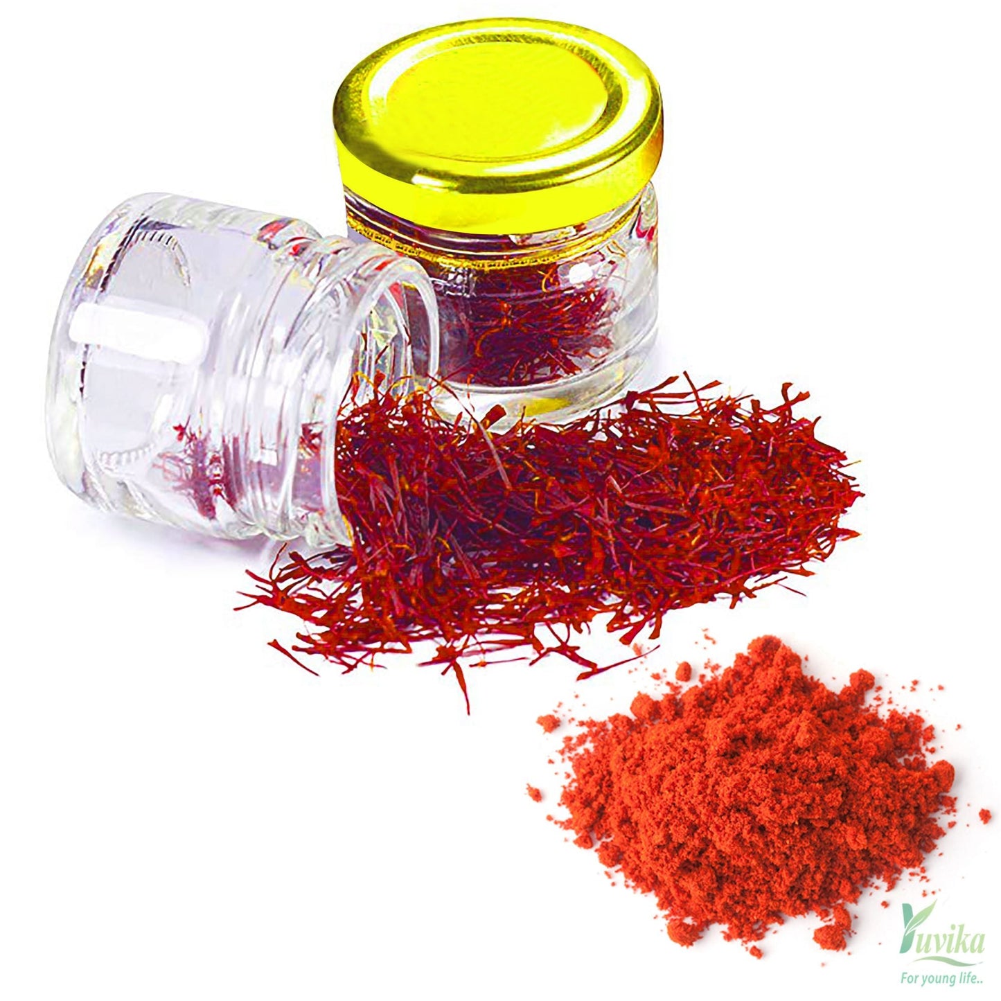 Kesar Powder - Crocus Sativus - Saffron Powder (Pure & Original) (1 Gram)