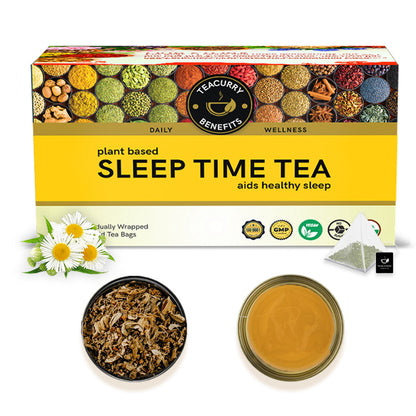 Sleep Tea (1 Month Pack | 30 Tea Bags) - Helps with Insomnia- Sleep Time Tea