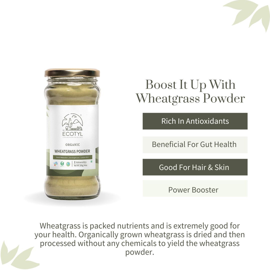 Organic Wheatgrass Powder - 100 g